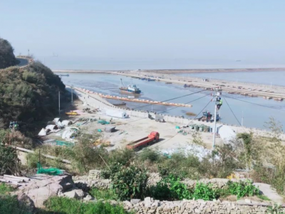 浙江金七門(mén)核電廠(chǎng)混凝土攪拌站及砂石廠(chǎng)臨時(shí)供電工程一階段順利送電！