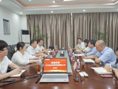 浙江電力協(xié)會(huì)領(lǐng)導(dǎo)來(lái)我公司調(diào)研指導(dǎo)工作！
